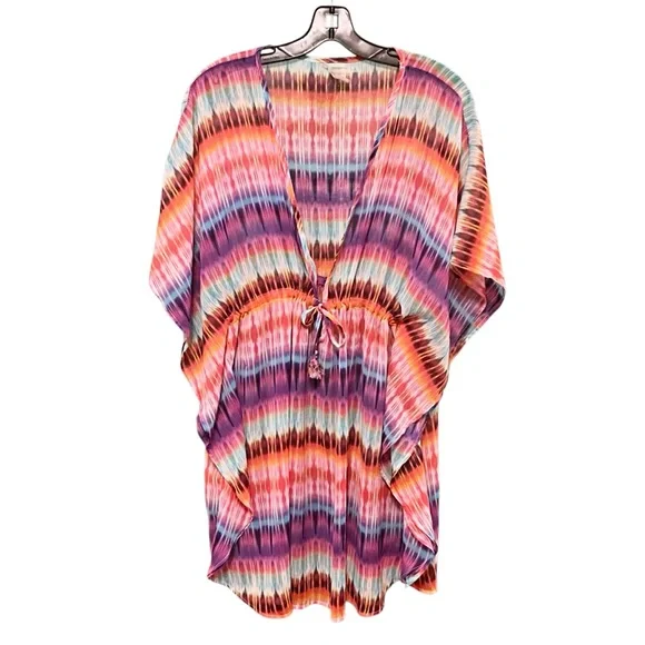 Blue Rod Beattie Tie Dye Swim Cover Up - Picture 3 of 9